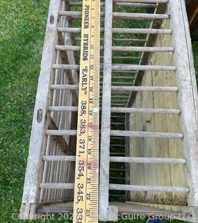 Wooden Antique Chicken Crate Coop<br>

<br><br>

Removal Options:<br><br> Sat (Nov 8) & Sun (Nov 9) 11-3pm, 56 Scotch Hill Rd., Cambridge NY 12816<br><br>

Sat (Nov 15) 12-2pm, TMG Warehouse, 2800 Juniper St., Fairfax, VA 22031<br><br>

Request Shipping (david@themcguiregroupllc.com)