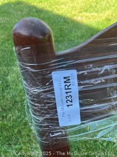 Wooden Side Chair w/ Cord Woven Seat<br>

<br><br>

Removal Options:<br><br> Sat (Nov 8) & Sun (Nov 9) 11-3pm, 56 Scotch Hill Rd., Cambridge NY 12816<br><br>

Sat (Nov 15) 12-2pm, TMG Warehouse, 2800 Juniper St., Fairfax, VA 22031<br><br>

Request Shipping (david@themcguiregroupllc.com)