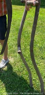 Pair of Grass Sycths<br>

<br><br>

Removal Options:<br><br> Sat (Nov 8) & Sun (Nov 9) 11-3pm, 56 Scotch Hill Rd., Cambridge NY 12816<br><br>

Sat (Nov 15) 12-2pm, TMG Warehouse, 2800 Juniper St., Fairfax, VA 22031<br><br>

Request Shipping (david@themcguiregroupllc.com)