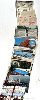 Approximately 30 Contemporary Foreign Postcards<br>

<br><br>

Removal Options:<br><br> Sat (Nov 8) & Sun (Nov 9) 11-3pm, 56 Scotch Hill Rd., Cambridge NY 12816<br><br>

Sat (Nov 15) 12-2pm, TMG Warehouse, 2800 Juniper St., Fairfax, VA 22031<br><br>

Request Shipping (david@themcguiregroupllc.com)