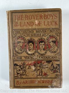 Six (6) Vintage Childrens Books Including Xbar Xboys in Smoky Falley, The Westerners, and Land of the Lost Dolls<br>

<br><br>

Removal Options:<br><br> Sat (Nov 8) & Sun (Nov 9) 11-3pm, 56 Scotch Hill Rd., Cambridge NY 12816<br><br>

Sat (Nov 15) 12-2pm, TMG Warehouse, 2800 Juniper St., Fairfax, VA 22031<br><br>

Request Shipping (david@themcguiregroupllc.com)