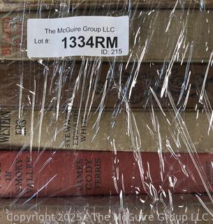 Six (6) Vintage Childrens Books Including Xbar Xboys in Smoky Falley, The Westerners, and Land of the Lost Dolls<br>

<br><br>

Removal Options:<br><br> Sat (Nov 8) & Sun (Nov 9) 11-3pm, 56 Scotch Hill Rd., Cambridge NY 12816<br><br>

Sat (Nov 15) 12-2pm, TMG Warehouse, 2800 Juniper St., Fairfax, VA 22031<br><br>

Request Shipping (david@themcguiregroupllc.com)