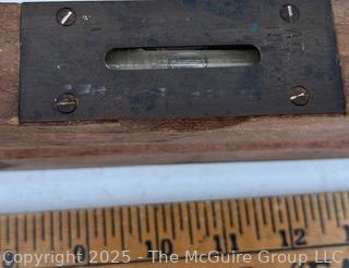 16" Wooden Spirit Level One Portal<br>

<br><br>

Removal Options:<br><br> Sat (Nov 8) & Sun (Nov 9) 11-3pm, 56 Scotch Hill Rd., Cambridge NY 12816<br><br>

Sat (Nov 15) 12-2pm, TMG Warehouse, 2800 Juniper St., Fairfax, VA 22031<br><br>

Request Shipping (david@themcguiregroupllc.com)