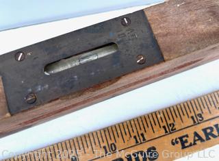 16" Wooden Spirit Level One Portal<br>

<br><br>

Removal Options:<br><br> Sat (Nov 8) & Sun (Nov 9) 11-3pm, 56 Scotch Hill Rd., Cambridge NY 12816<br><br>

Sat (Nov 15) 12-2pm, TMG Warehouse, 2800 Juniper St., Fairfax, VA 22031<br><br>

Request Shipping (david@themcguiregroupllc.com)