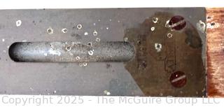18" Wooden Spirit Level With One Portal (STANLEY) <br>

<br><br>

Removal Options:<br><br> Sat (Nov 8) & Sun (Nov 9) 11-3pm, 56 Scotch Hill Rd., Cambridge NY 12816<br><br>

Sat (Nov 15) 12-2pm, TMG Warehouse, 2800 Juniper St., Fairfax, VA 22031<br><br>

Request Shipping (david@themcguiregroupllc.com)
