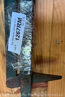 Louden Machinery Guelph ON Antique Hay Harpoon Hook Cast Iron Hay Bail Loader<br>

<br><br>

Removal Options:<br><br> Sat (Nov 8) & Sun (Nov 9) 11-3pm, 56 Scotch Hill Rd., Cambridge NY 12816<br><br>

Sat (Nov 15) 12-2pm, TMG Warehouse, 2800 Juniper St., Fairfax, VA 22031<br><br>

Request Shipping (david@themcguiregroupllc.com)