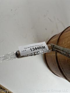 Circa 1915 White Mountain Wood Hand Crank Ice Cream Freezer Maker 4 Qt. Stainless Can<br>

<br><br>

Removal Options:<br><br> Sat (Nov 8) & Sun (Nov 9) 11-3pm, 56 Scotch Hill Rd., Cambridge NY 12816<br><br>

Sat (Nov 15) 12-2pm, TMG Warehouse, 2800 Juniper St., Fairfax, VA 22031<br><br>

Request Shipping (david@themcguiregroupllc.com)