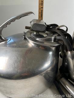 Two Mid 20th Century 5 & 10 Gal. Stainless Steel Surge C Pulsator Milking Machines <br>

<br><br>

Removal Options:<br><br> Sat (Nov 8) & Sun (Nov 9) 11-3pm, 56 Scotch Hill Rd., Cambridge NY 12816<br><br>

