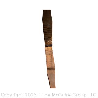 Hinged 17" Primitive Carved Wooden Mangle Board Used to Smooth Fabrics After Washing<br>

<br><br>

Removal Options:<br><br> Sat (Nov 8) & Sun (Nov 9) 11-3pm, 56 Scotch Hill Rd., Cambridge NY 12816<br><br>

Sat (Nov 15) 12-2pm, TMG Warehouse, 2800 Juniper St., Fairfax, VA 22031<br><br>

Request Shipping (david@themcguiregroupllc.com). 