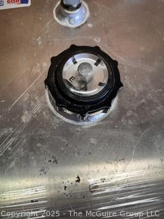 13 Gallon Aluminum Marine Fuel Tank Manufactured by RDS. ??? Part # 59180<br><br>

<br><br>

Removal Options:<br><br> Sat (Nov 8) & Sun (Nov 9) 11-3pm, 56 Scotch Hill Rd., Cambridge NY 12816<br><br>

Sat (Nov 15) 12-2pm, TMG Warehouse, 2800 Juniper St., Fairfax, VA 22031<br><br>

Request Shipping (david@themcguiregroupllc.com)