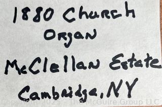 Ornate 1880's Antique Clough & Warren Pump Reed Organ<br>

<br><br>

Removal Options:<br><br> Sat (Nov 8) & Sun (Nov 9) 11-3pm, 56 Scotch Hill Rd., Cambridge NY 12816<br><br>

Sat (Nov 15) 12-2pm, TMG Warehouse, 2800 Juniper St., Fairfax, VA 22031<br><br>

Request Shipping (david@themcguiregroupllc.com)