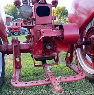 1949 IH Farmall Model C Tractor. This Model Built 1948-1953. 20HP<br>

<br><br>

Removal Options:<br><br> Sat (Nov 8) & Sun (Nov 9) 11-3pm, 56 Scotch Hill Rd., Cambridge NY 12816<br><br>

Sat (Nov 15) 12-2pm, TMG Warehouse, 2800 Juniper St., Fairfax, VA 22031<br><br>

Request Shipping (david@themcguiregroupllc.com)
