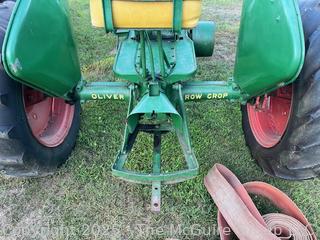 OLIVER Model 60 Tractor<br>

<br><br>

Removal Options:<br><br> Sat (Nov 8) & Sun (Nov 9) 11-3pm, 56 Scotch Hill Rd., Cambridge NY 12816<br><br>

Sat (Nov 15) 12-2pm, TMG Warehouse, 2800 Juniper St., Fairfax, VA 22031<br><br>

Request Shipping (david@themcguiregroupllc.com)