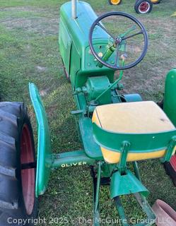 OLIVER Model 60 Tractor<br>

<br><br>

Removal Options:<br><br> Sat (Nov 8) & Sun (Nov 9) 11-3pm, 56 Scotch Hill Rd., Cambridge NY 12816<br><br>

Sat (Nov 15) 12-2pm, TMG Warehouse, 2800 Juniper St., Fairfax, VA 22031<br><br>

Request Shipping (david@themcguiregroupllc.com)
