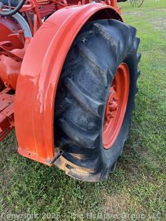 1936 ALLIS-CHALMERS Model WC, Manufactured From 1933-1948.  22HP  Knotable for Features Such as Its Two Clutch System, Independent PTO Operation and Power Shift Rear Wheels for Adjustable Tread Width. <br>

<br><br>

Removal Options:<br><br> Sat (Nov 8) & Sun (Nov 9) 11-3pm, 56 Scotch Hill Rd., Cambridge NY 12816<br><br>

Sat (Nov 15) 12-2pm, TMG Warehouse, 2800 Juniper St., Fairfax, VA 22031<br><br>

Request Shipping (david@themcguiregroupllc.com)