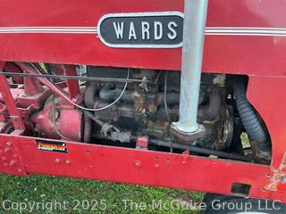1949 WARDS Tractor.  Manufactured by The Custom Tractor Co. Shelbyville, Indiana. Chrysler 50 HP Engine. Sold by Montgomery Wards 1949-1952<br>

<br><br>

Removal Options:<br><br> Sat (Nov 8) & Sun (Nov 9) 11-3pm, 56 Scotch Hill Rd., Cambridge NY 12816<br><br>

Sat (Nov 15) 12-2pm, TMG Warehouse, 2800 Juniper St., Fairfax, VA 22031<br><br>

Request Shipping (david@themcguiregroupllc.com)  