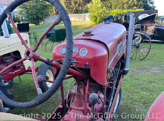 1949 WARDS Tractor.  Manufactured by The Custom Tractor Co. Shelbyville, Indiana. Chrysler 50 HP Engine. Sold by Montgomery Wards 1949-1952<br>

<br><br>

Removal Options:<br><br> Sat (Nov 8) & Sun (Nov 9) 11-3pm, 56 Scotch Hill Rd., Cambridge NY 12816<br><br>

Sat (Nov 15) 12-2pm, TMG Warehouse, 2800 Juniper St., Fairfax, VA 22031<br><br>

Request Shipping (david@themcguiregroupllc.com)  