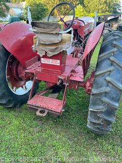 1949 WARDS Tractor.  Manufactured by The Custom Tractor Co. Shelbyville, Indiana. Chrysler 50 HP Engine. Sold by Montgomery Wards 1949-1952<br>

<br><br>

Removal Options:<br><br> Sat (Nov 8) & Sun (Nov 9) 11-3pm, 56 Scotch Hill Rd., Cambridge NY 12816<br><br>

Sat (Nov 15) 12-2pm, TMG Warehouse, 2800 Juniper St., Fairfax, VA 22031<br><br>

Request Shipping (david@themcguiregroupllc.com)  
