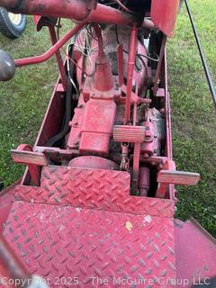 1949 WARDS Tractor.  Manufactured by The Custom Tractor Co. Shelbyville, Indiana. Chrysler 50 HP Engine. Sold by Montgomery Wards 1949-1952<br>

<br><br>

Removal Options:<br><br> Sat (Nov 8) & Sun (Nov 9) 11-3pm, 56 Scotch Hill Rd., Cambridge NY 12816<br><br>

Sat (Nov 15) 12-2pm, TMG Warehouse, 2800 Juniper St., Fairfax, VA 22031<br><br>

Request Shipping (david@themcguiregroupllc.com)  
