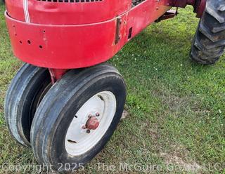 1949 WARDS Tractor.  Manufactured by The Custom Tractor Co. Shelbyville, Indiana. Chrysler 50 HP Engine. Sold by Montgomery Wards 1949-1952<br>

<br><br>

Removal Options:<br><br> Sat (Nov 8) & Sun (Nov 9) 11-3pm, 56 Scotch Hill Rd., Cambridge NY 12816<br><br>

Sat (Nov 15) 12-2pm, TMG Warehouse, 2800 Juniper St., Fairfax, VA 22031<br><br>

Request Shipping (david@themcguiregroupllc.com)  