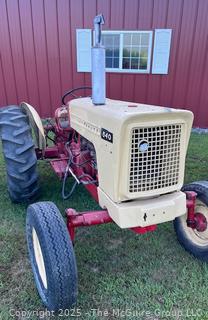 1960 Cockshutt Model 540 Tractor. Built in Canada. 40HP<br>

<br><br>

Removal Options:<br><br> Sat (Nov 8) & Sun (Nov 9) 11-3pm, 56 Scotch Hill Rd., Cambridge NY 12816<br><br>

Sat (Nov 15) 12-2pm, TMG Warehouse, 2800 Juniper St., Fairfax, VA 22031<br><br>

Request Shipping (david@themcguiregroupllc.com)