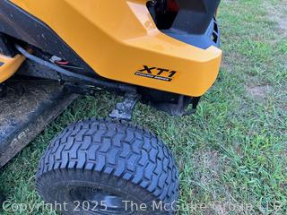 Cub Cadet XT1 Lawn Tractor w/ 42" Cutting Deck<br>

<br><br>

Removal Options:<br><br> Sat (Nov 8) & Sun (Nov 9) 11-3pm, 56 Scotch Hill Rd., Cambridge NY 12816<br><br>

Sat (Nov 15) 12-2pm, TMG Warehouse, 2800 Juniper St., Fairfax, VA 22031<br><br>

Request Shipping (david@themcguiregroupllc.com)