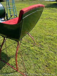 Restored Horse-Drawn Cutter Sleigh Sled w/ Mohair Upholstery<br>

<br><br>

Removal Options:<br><br> Sat (Nov 8) & Sun (Nov 9) 11-3pm, 56 Scotch Hill Rd., Cambridge NY 12816<br><br>

Sat (Nov 15) 12-2pm, TMG Warehouse, 2800 Juniper St., Fairfax, VA 22031<br><br>

Request Shipping (david@themcguiregroupllc.com)
