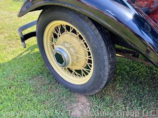 1931 Essex Super Six Town Two (2) Door Sedan. Made by Hudson Motor Car Co. See All Photos in the Gallery.<br>

<br><br>

Removal Options:<br><br> Sat (Nov 8) & Sun (Nov 9) 11-3pm, 56 Scotch Hill Rd., Cambridge NY 12816<br><br>

Sat (Nov 15) 12-2pm, TMG Warehouse, 2800 Juniper St., Fairfax, VA 22031<br><br>

Request Shipping (david@themcguiregroupllc.com)