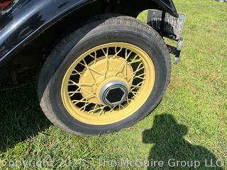 1931 Essex Super Six Town Two (2) Door Sedan. Made by Hudson Motor Car Co. See All Photos in the Gallery.<br>

<br><br>

Removal Options:<br><br> Sat (Nov 8) & Sun (Nov 9) 11-3pm, 56 Scotch Hill Rd., Cambridge NY 12816<br><br>

Sat (Nov 15) 12-2pm, TMG Warehouse, 2800 Juniper St., Fairfax, VA 22031<br><br>

Request Shipping (david@themcguiregroupllc.com)