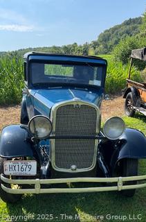 1931 Essex Super Six Town Two (2) Door Sedan. Made by Hudson Motor Car Co. See All Photos in the Gallery.<br>

<br><br>

Removal Options:<br><br> Sat (Nov 8) & Sun (Nov 9) 11-3pm, 56 Scotch Hill Rd., Cambridge NY 12816<br><br>

Sat (Nov 15) 12-2pm, TMG Warehouse, 2800 Juniper St., Fairfax, VA 22031<br><br>

Request Shipping (david@themcguiregroupllc.com)