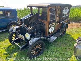 1925 Chevrolet Utility Express Delivery Truck <br>

<br><br>

Removal Options:<br><br> Sat (Nov 8) & Sun (Nov 9) 11-3pm, 56 Scotch Hill Rd., Cambridge NY 12816<br><br>

Sat (Nov 15) 12-2pm, TMG Warehouse, 2800 Juniper St., Fairfax, VA 22031<br><br>

Request Shipping (david@themcguiregroupllc.com)