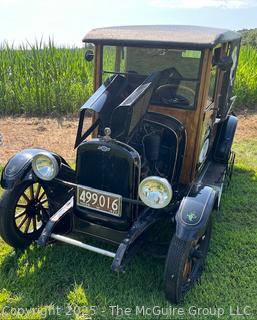 1925 Chevrolet Utility Express Delivery Truck <br>

<br><br>

Removal Options:<br><br> Sat (Nov 8) & Sun (Nov 9) 11-3pm, 56 Scotch Hill Rd., Cambridge NY 12816<br><br>

Sat (Nov 15) 12-2pm, TMG Warehouse, 2800 Juniper St., Fairfax, VA 22031<br><br>

Request Shipping (david@themcguiregroupllc.com)