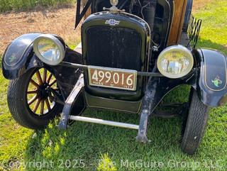 1925 Chevrolet Utility Express Delivery Truck <br>

<br><br>

Removal Options:<br><br> Sat (Nov 8) & Sun (Nov 9) 11-3pm, 56 Scotch Hill Rd., Cambridge NY 12816<br><br>

Sat (Nov 15) 12-2pm, TMG Warehouse, 2800 Juniper St., Fairfax, VA 22031<br><br>

Request Shipping (david@themcguiregroupllc.com)