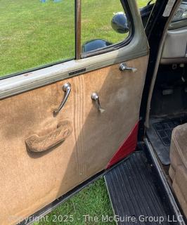 1938 Chevrolet Master Deluxe Capitol Two (2) Door Sedan. Body by Fisher G87, Style # 38-1017, Trim # 76 and Paint # 301.  See All Photos in the Gallery. <br>

<br><br>

Removal Options:<br><br> Sat (Nov 8) & Sun (Nov 9) 11-3pm, 56 Scotch Hill Rd., Cambridge NY 12816<br><br>

Sat (Nov 15) 12-2pm, TMG Warehouse, 2800 Juniper St., Fairfax, VA 22031<br><br>

Request Shipping (david@themcguiregroupllc.com)
