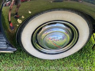 1938 Chevrolet Master Deluxe Capitol Two (2) Door Sedan. Body by Fisher G87, Style # 38-1017, Trim # 76 and Paint # 301.  See All Photos in the Gallery. <br>

<br><br>

Removal Options:<br><br> Sat (Nov 8) & Sun (Nov 9) 11-3pm, 56 Scotch Hill Rd., Cambridge NY 12816<br><br>

Sat (Nov 15) 12-2pm, TMG Warehouse, 2800 Juniper St., Fairfax, VA 22031<br><br>

Request Shipping (david@themcguiregroupllc.com)
