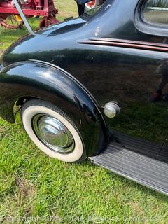 1938 Chevrolet Master Deluxe Capitol Two (2) Door Sedan. Body by Fisher G87, Style # 38-1017, Trim # 76 and Paint # 301.  See All Photos in the Gallery. <br>

<br><br>

Removal Options:<br><br> Sat (Nov 8) & Sun (Nov 9) 11-3pm, 56 Scotch Hill Rd., Cambridge NY 12816<br><br>

Sat (Nov 15) 12-2pm, TMG Warehouse, 2800 Juniper St., Fairfax, VA 22031<br><br>

Request Shipping (david@themcguiregroupllc.com)
