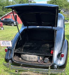 1938 Chevrolet Master Deluxe Capitol Two (2) Door Sedan. Body by Fisher G87, Style # 38-1017, Trim # 76 and Paint # 301.  See All Photos in the Gallery. <br>

<br><br>

Removal Options:<br><br> Sat (Nov 8) & Sun (Nov 9) 11-3pm, 56 Scotch Hill Rd., Cambridge NY 12816<br><br>

Sat (Nov 15) 12-2pm, TMG Warehouse, 2800 Juniper St., Fairfax, VA 22031<br><br>

Request Shipping (david@themcguiregroupllc.com)
