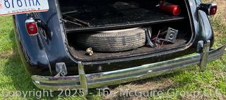 1938 Chevrolet Master Deluxe Capitol Two (2) Door Sedan. Body by Fisher G87, Style # 38-1017, Trim # 76 and Paint # 301.  See All Photos in the Gallery. <br>

<br><br>

Removal Options:<br><br> Sat (Nov 8) & Sun (Nov 9) 11-3pm, 56 Scotch Hill Rd., Cambridge NY 12816<br><br>

Sat (Nov 15) 12-2pm, TMG Warehouse, 2800 Juniper St., Fairfax, VA 22031<br><br>

Request Shipping (david@themcguiregroupllc.com)
