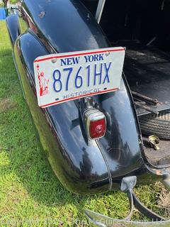 1938 Chevrolet Master Deluxe Capitol Two (2) Door Sedan. Body by Fisher G87, Style # 38-1017, Trim # 76 and Paint # 301.  See All Photos in the Gallery. <br>

<br><br>

Removal Options:<br><br> Sat (Nov 8) & Sun (Nov 9) 11-3pm, 56 Scotch Hill Rd., Cambridge NY 12816<br><br>

Sat (Nov 15) 12-2pm, TMG Warehouse, 2800 Juniper St., Fairfax, VA 22031<br><br>

Request Shipping (david@themcguiregroupllc.com)
