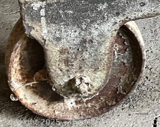 Circa 1870's Large Marvin Safe Co. on Casters From Washington County Courthouse in Salem NY. Locked. No Combination. Measures 25D x 34W x 50"T<br>

<br><br>

Removal Options:<br><br> Sat (Nov 8) & Sun (Nov 9) 11-3pm, 56 Scotch Hill Rd., Cambridge NY 12816<br><br>

Sat (Nov 15) 12-2pm, TMG Warehouse, 2800 Juniper St., Fairfax, VA 22031<br><br>

Request Shipping (david@themcguiregroupllc.com) 