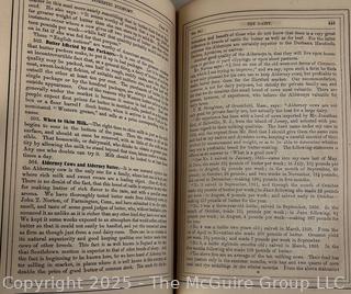 Facts for Farmers Book Edited by Solon Robinson Vol. 1 <br>

<br><br>

Removal Options:<br><br> Sat (Nov 8) & Sun (Nov 9) 11-3pm, 56 Scotch Hill Rd., Cambridge NY 12816<br><br>

Sat (Nov 15) 12-2pm, TMG Warehouse, 2800 Juniper St., Fairfax, VA 22031<br><br>

Request Shipping (david@themcguiregroupllc.com)