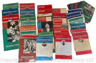 Sixteen (16) Issues of "Successful Farming" circa 1900-1925; and (50) Issues of "The Nation's Agriculture" circa 1900-1950 <br>

<br><br>

Removal Options:<br><br> Sat (Nov 8) & Sun (Nov 9) 11-3pm, 56 Scotch Hill Rd., Cambridge NY 12816<br><br>

Sat (Nov 15) 12-2pm, TMG Warehouse, 2800 Juniper St., Fairfax, VA 22031<br><br>

Request Shipping (david@themcguiregroupllc.com) 