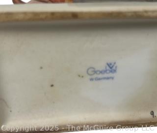 Goebel W. Germany <br>

<br><br>

Removal Options:<br><br> Sat (Nov 8) & Sun (Nov 9) 11-3pm, 56 Scotch Hill Rd., Cambridge NY 12816<br><br>

Sat (Nov 15) 12-2pm, TMG Warehouse, 2800 Juniper St., Fairfax, VA 22031<br><br>

Request Shipping (david@themcguiregroupllc.com) 