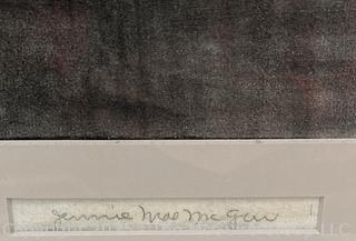 Framed Jennie Mae McGuire 2 Sided (WAS 703 and 706) <br>

<br><br>

Removal Options:<br><br> Sat (Nov 8) & Sun (Nov 9) 11-3pm, 56 Scotch Hill Rd., Cambridge NY 12816<br><br>

Sat (Nov 15) 12-2pm, TMG Warehouse, 2800 Juniper St., Fairfax, VA 22031<br><br>

Request Shipping (david@themcguiregroupllc.com)
