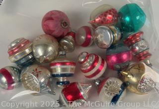 Vintage Mercury Glass Christmas Ornaments <br>

<br><br>

Removal Options:<br><br> Sat (Nov 8) & Sun (Nov 9) 11-3pm, 56 Scotch Hill Rd., Cambridge NY 12816<br><br>

Sat (Nov 15) 12-2pm, TMG Warehouse, 2800 Juniper St., Fairfax, VA 22031<br><br>

Request Shipping (david@themcguiregroupllc.com)