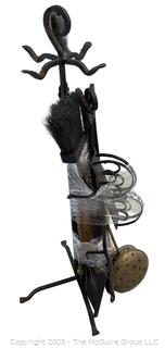 Set of Cast Iron Fireplace Tools REPHOTO <br>

<br><br>

Removal Options:<br><br> Sat (Nov 8) & Sun (Nov 9) 11-3pm, 56 Scotch Hill Rd., Cambridge NY 12816<br><br>

Sat (Nov 15) 12-2pm, TMG Warehouse, 2800 Juniper St., Fairfax, VA 22031<br><br>

Request Shipping (david@themcguiregroupllc.com)