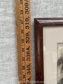 Top Framed Under Glass Charcoal On Paper Titled, "The Rehearsal" Signed By Jennie Mae McGuire (WAS 698)<br>

<br><br>

Removal Options:<br><br> Sat (Nov 8) & Sun (Nov 9) 11-3pm, 56 Scotch Hill Rd., Cambridge NY 12816<br><br>

Sat (Nov 15) 12-2pm, TMG Warehouse, 2800 Juniper St., Fairfax, VA 22031<br><br>

Request Shipping (david@themcguiregroupllc.com)