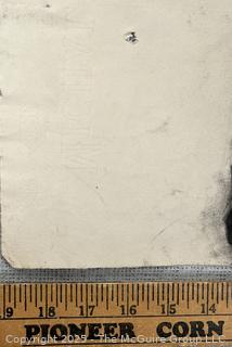 Unframed Charcoal on Paper of Male Equestrian with Crop, Male Nude on Verso. Jennie Mae McGuire Circa 1915 (WAS 741)<br>

<br><br>

Removal Options:<br><br> Sat (Nov 8) & Sun (Nov 9) 11-3pm, 56 Scotch Hill Rd., Cambridge NY 12816<br><br>

Sat (Nov 15) 12-2pm, TMG Warehouse, 2800 Juniper St., Fairfax, VA 22031<br><br>

Request Shipping (david@themcguiregroupllc.com)