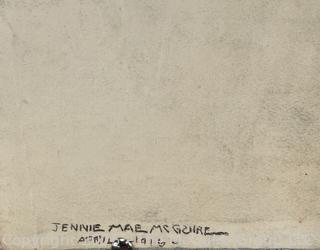 Unframed Charcoal on Paper of Male Equestrian with Crop, Male Nude on Verso. Jennie Mae McGuire Circa 1915 (WAS 741)<br>

<br><br>

Removal Options:<br><br> Sat (Nov 8) & Sun (Nov 9) 11-3pm, 56 Scotch Hill Rd., Cambridge NY 12816<br><br>

Sat (Nov 15) 12-2pm, TMG Warehouse, 2800 Juniper St., Fairfax, VA 22031<br><br>

Request Shipping (david@themcguiregroupllc.com)