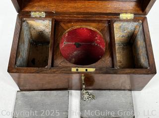 19th Century Sarcophagus Regency Tea Caddy